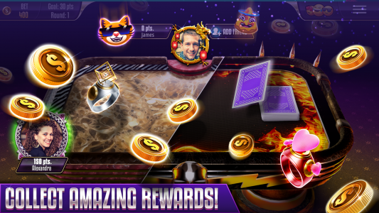 اسکرین شات 4 بازی Gin Rummy Legends
