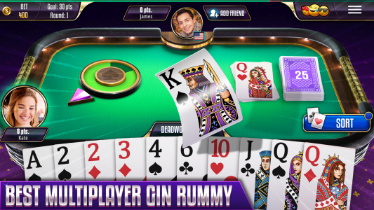 اسکرین شات بازی Gin Rummy Legends 1