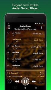 اسکرین شات برنامه Audio Quran (No-Ads) - Mp3 Quran Offline / Online 1