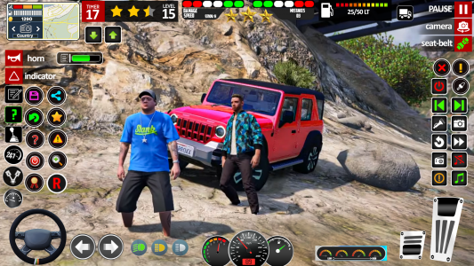 اسکرین شات بازی Extreme SUV Jeep Driving Game 2