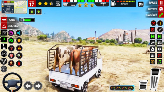 اسکرین شات بازی Cargo Animal Truck Games 2024 6