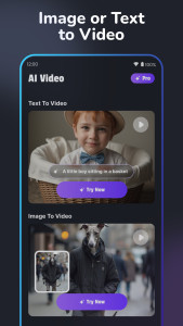 اسکرین شات 2 برنامه DeepS AI Face Video Editor