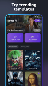 اسکرین شات 4 برنامه DeepS AI Face Video Editor