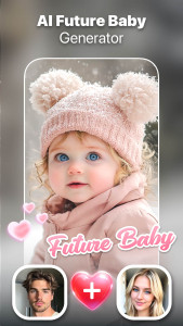 اسکرین شات برنامه AI Photo・Future Baby Generator 1