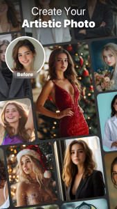 اسکرین شات 8 برنامه AI Art Photo Editor, Enhancer