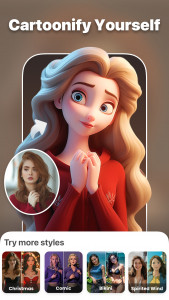 اسکرین شات 2 برنامه AI Art Photo Editor, Enhancer