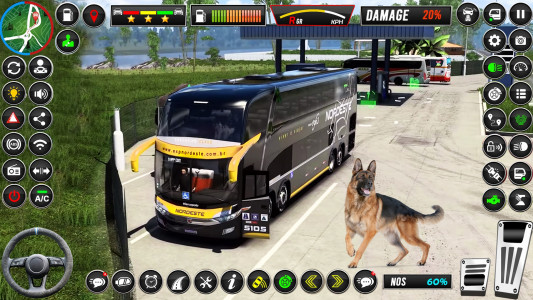 اسکرین شات بازی Coach Bus Driving- Bus Game 7