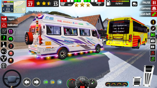 اسکرین شات بازی Coach Bus Driving- Bus Game 4