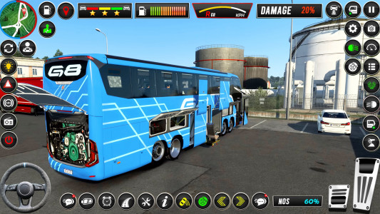 اسکرین شات بازی Coach Bus Driving- Bus Game 8