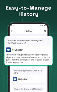 اسکرین شات 4 برنامه Ask All : AI Chat Anything