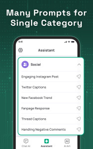 اسکرین شات 6 برنامه Ask All : AI Chat Anything