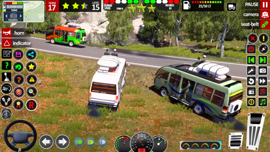 اسکرین شات بازی Coach Bus Driving Games 3D 6