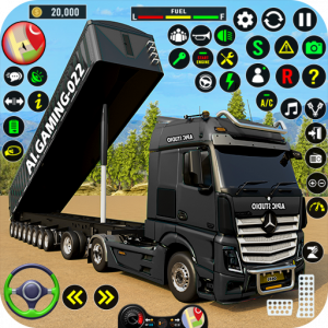 اسکرین شات بازی City Truck Driving Game 3D 1