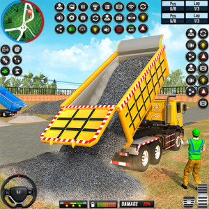 اسکرین شات بازی City Truck Driving Game 3D 1