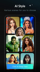 اسکرین شات 6 برنامه FacePlay -AI Filter&Face Swap
