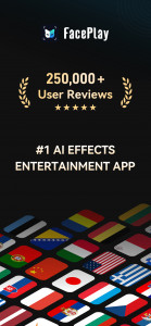 اسکرین شات برنامه FacePlay -AI Filter&Face Swap 2