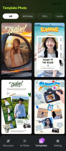 اسکرین شات 3 برنامه Pixenia: Ai Photo Editor & Art