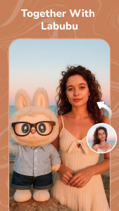 اسکرین شات 3 برنامه Face Me: AI Art Photo Editor