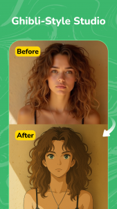 اسکرین شات 2 برنامه Face Me: AI Art Photo Editor