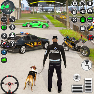 اسکرین شات بازی Police Car Game 3d Car Driving 1