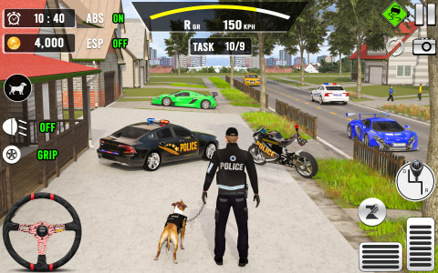 اسکرین شات بازی Police Car Game 3d Car Driving 2