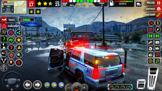 اسکرین شات بازی Police Car Game 3d Car Driving 1