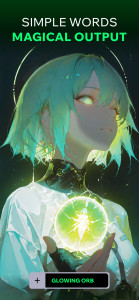 اسکرین شات 1 برنامه Spellai - AI Art Maker