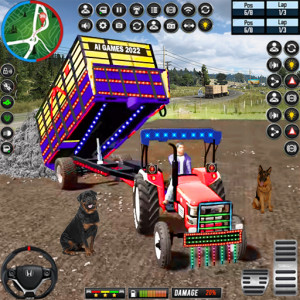 اسکرین شات بازی Tractor Simulator Farming Game 1