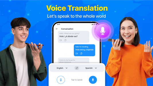 اسکرین شات برنامه Translate App - AI Translator 5