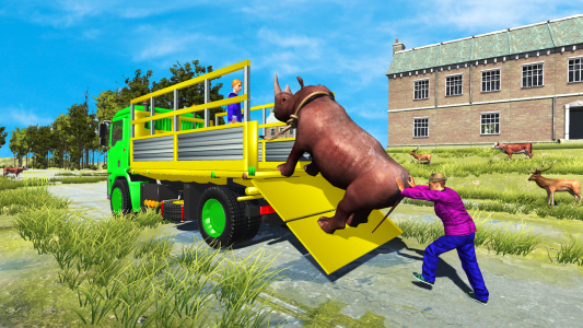 اسکرین شات 1 بازی Animals Transport Truck Driver