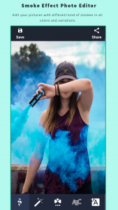 اسکرین شات برنامه Smoke Effect Photo Editor 7