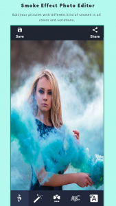 اسکرین شات 1 برنامه Smoke Effect Photo Editor