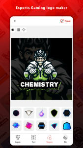 اسکرین شات 6 برنامه Esports Gaming Logo Maker