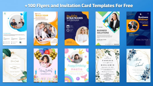 اسکرین شات 2 برنامه Business Card Maker with photo