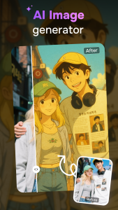 اسکرین شات 2 برنامه PicGo: AI Image Generator