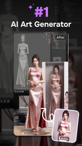 اسکرین شات 1 برنامه PicGo: AI Image Generator