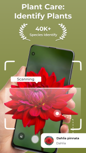 اسکرین شات 1 برنامه Plant Care: Identify Plants