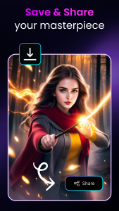 اسکرین شات 7 برنامه Genius Art: Image AI Generator