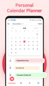 اسکرین شات برنامه Calendar 2025 6