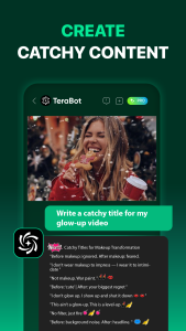 اسکرین شات 7 برنامه TeraBot: AI Chatbot Assistant