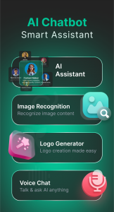 اسکرین شات 2 برنامه AI Chatbot, Ask Chat Assistant