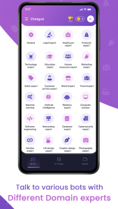 اسکرین شات برنامه AI Chatbot Assistant - ChatGOD 1