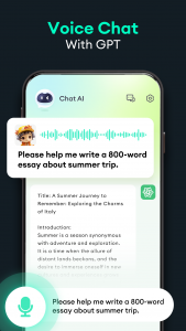 اسکرین شات برنامه Chat AI, My Bot 4