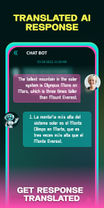 اسکرین شات 3 برنامه AI Chat App - AI Chatbot