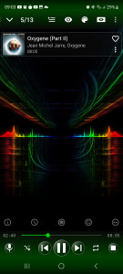 اسکرین شات 1 برنامه Spectrolizer - Music Player +