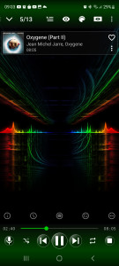 اسکرین شات 1 برنامه Spectrolizer - Music Player +