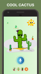 اسکرین شات برنامه Dancing Cactus & Talking 2