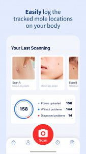 اسکرین شات برنامه AI Dermatologist: Skin Scanner 3