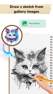 اسکرین شات 6 برنامه AR Drawing: Paint & Sketch
