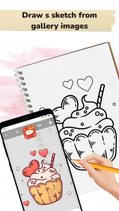 اسکرین شات 7 برنامه AR Drawing: Paint & Sketch